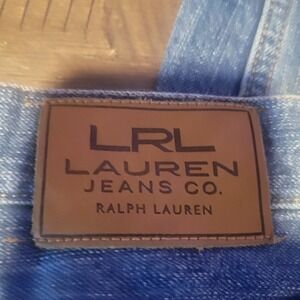 LRL Ralph Lauren Jeans Boyfriend Leg 5 Pocket  Blue Size 8
